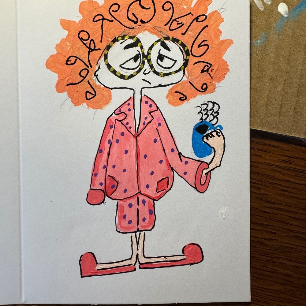 Hand painted note cards